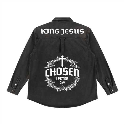 Denim Vintage Washed Heavyweight Jacket