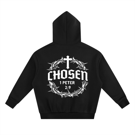 Essential Heavyweight Boxy Fleece Hoodie