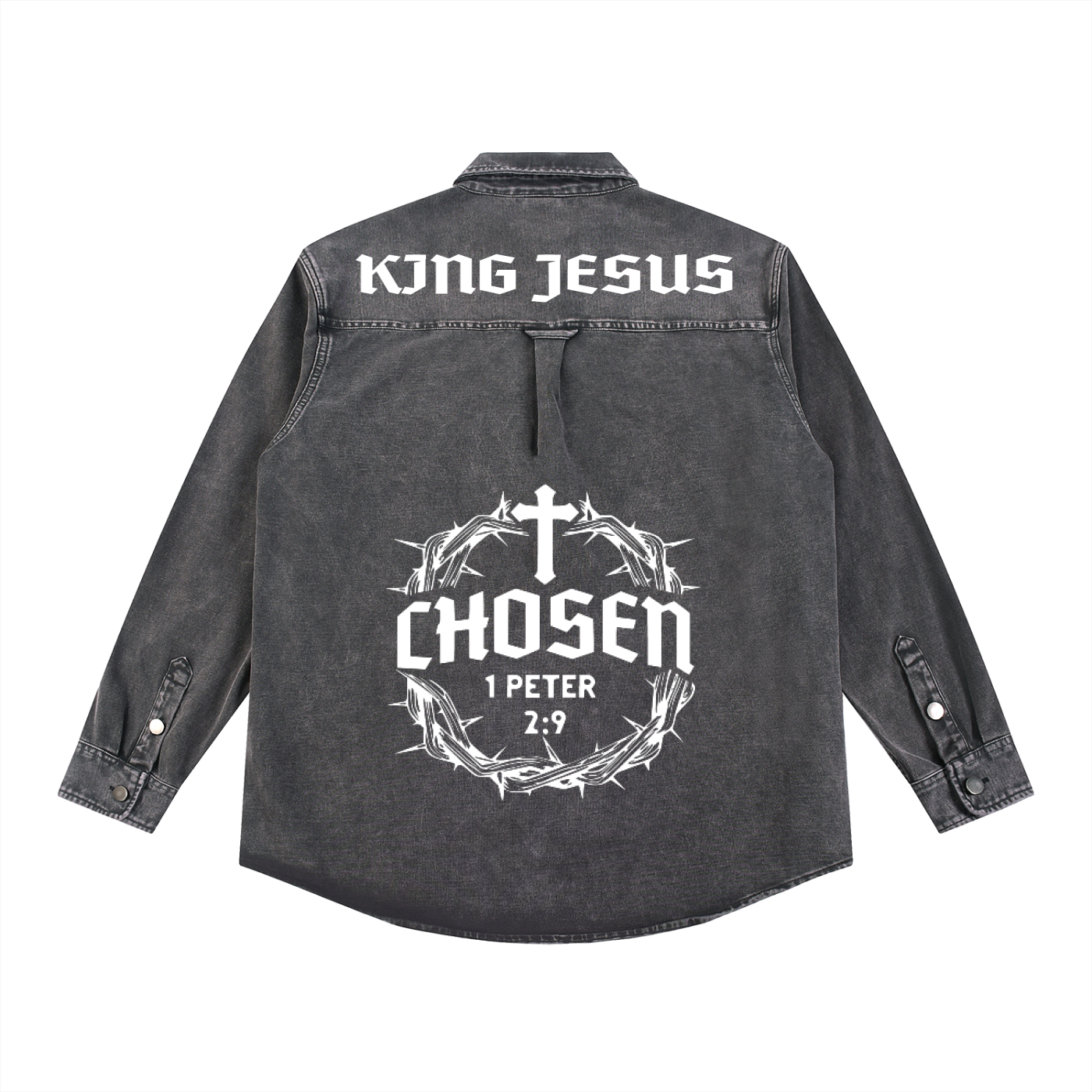 Denim Vintage Washed Heavyweight Jacket